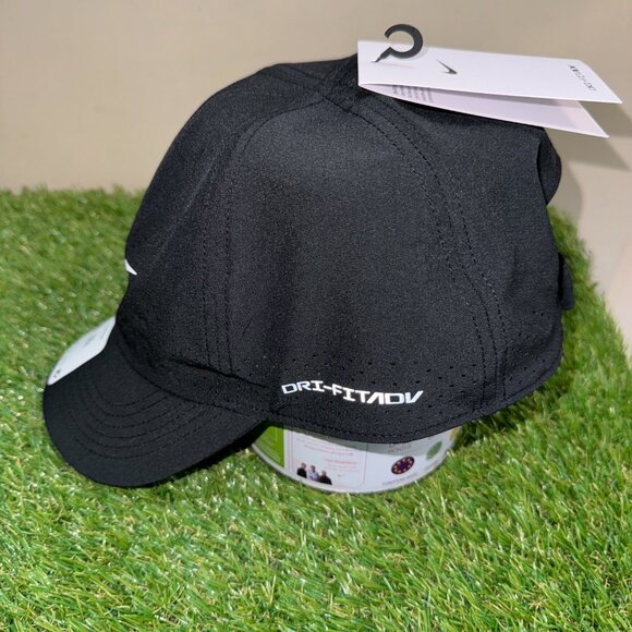 Nike Dri-FIT ADV Club Unstructured Tennis Hat/Cap L/XL Black FB5598-010 NEW - Picture 3 of 8